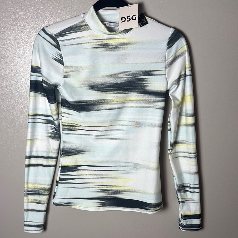 DSG Women's Striped Long Sleeve Top